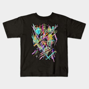 Abstract Color Art Kids T-Shirt